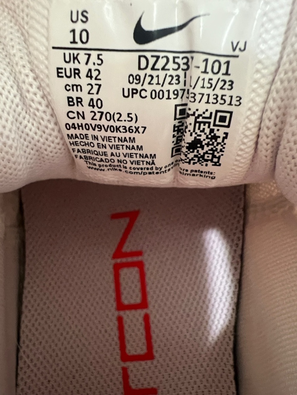 Nike Metcon 9 Training Shoes White Volt HyperLift Men’s 10 Women’s 11.5 EUC - Picture 13 of 14